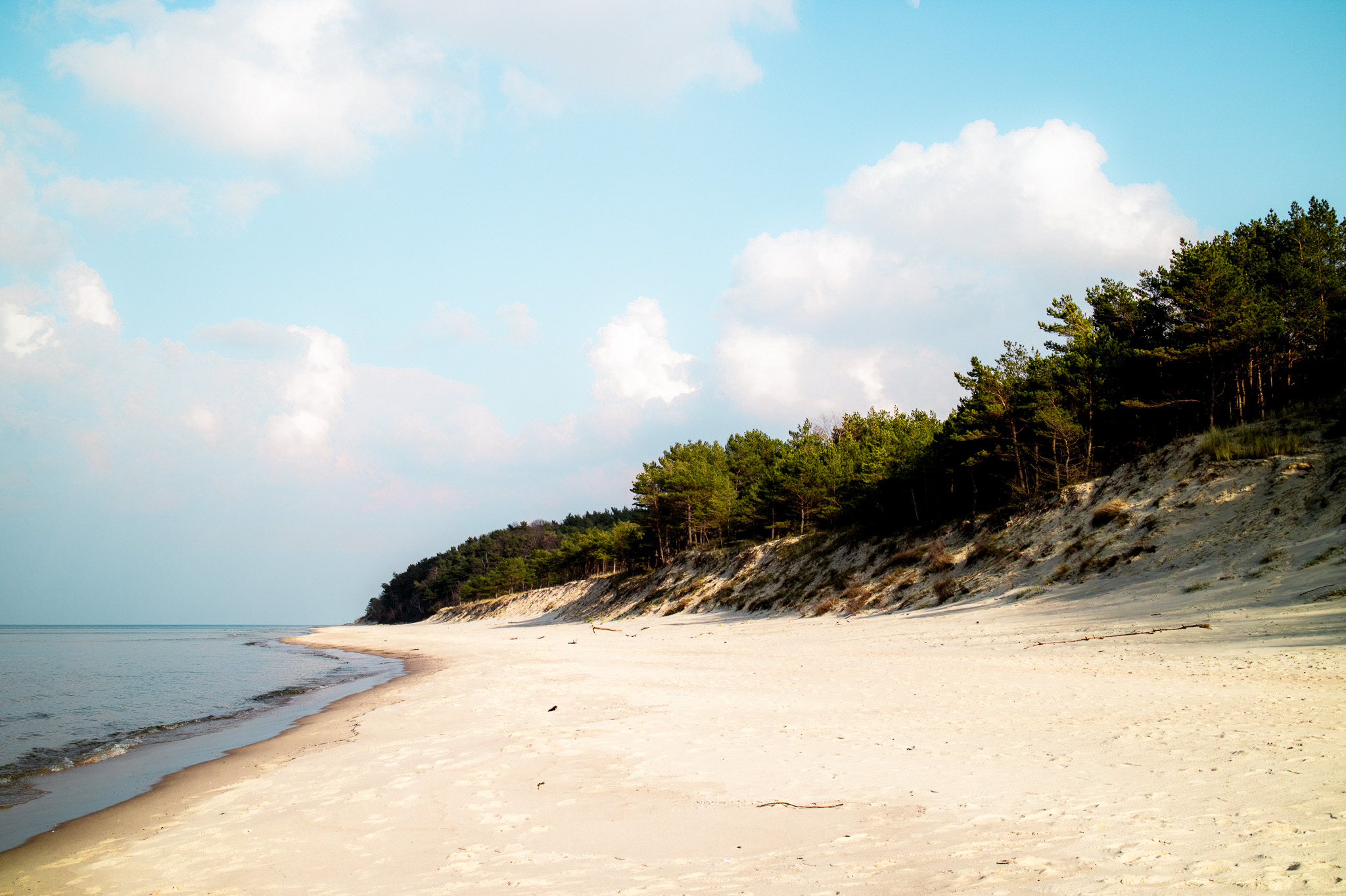Sandstrand von Wolin